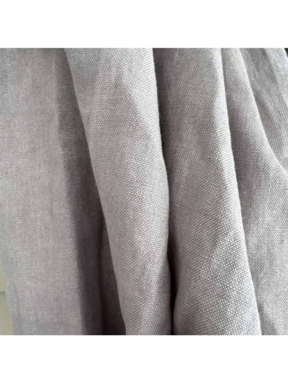 Dr Flax Gray Fine 100% European Washed Linen Scarf Wrap Shawl 60